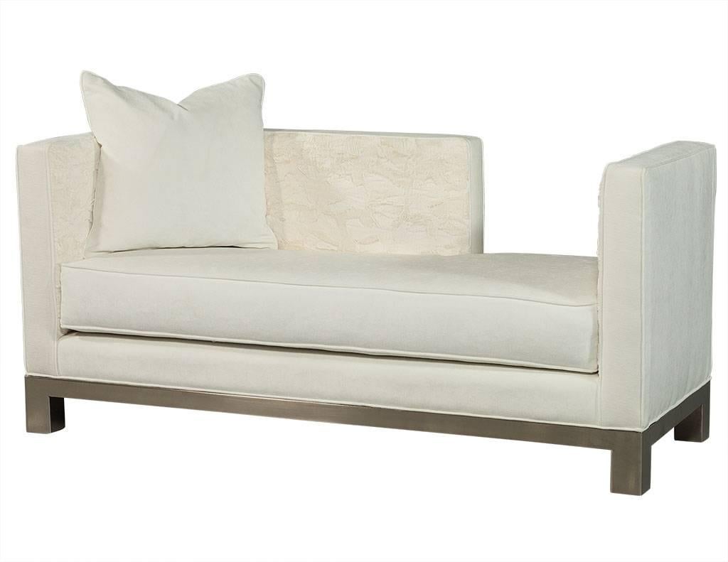 American Beautiful Opposing Pair of Day Bed Loungers