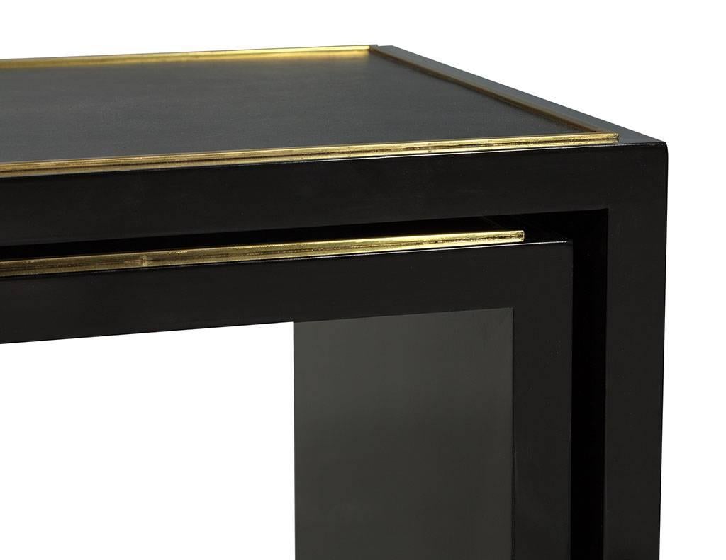 Contemporary Art Deco Style Nesting Table