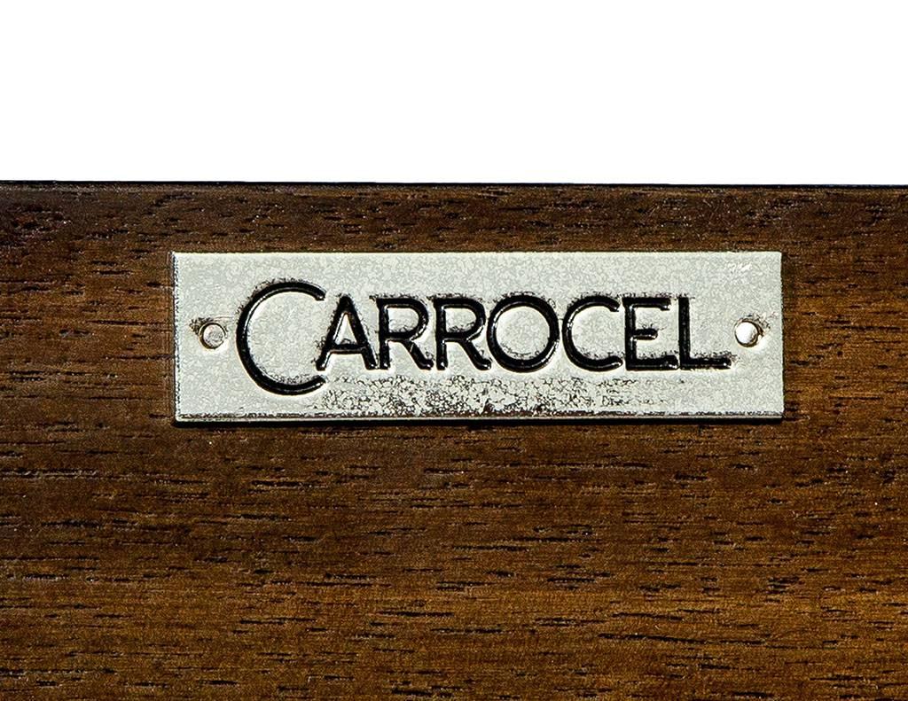 Carrocel Custom Art Deco Stil Nussbaum Sideboard Buffet (21. Jahrhundert und zeitgenössisch) im Angebot