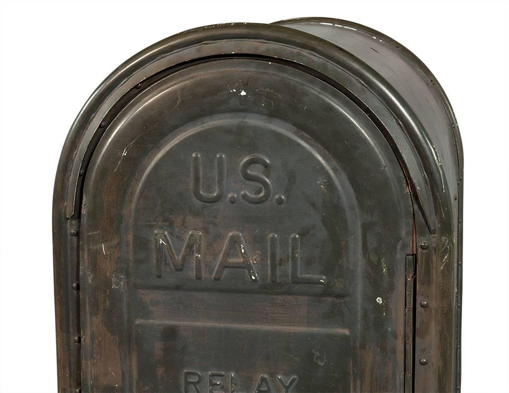 Industrial Original US Postal Relay Mail Box