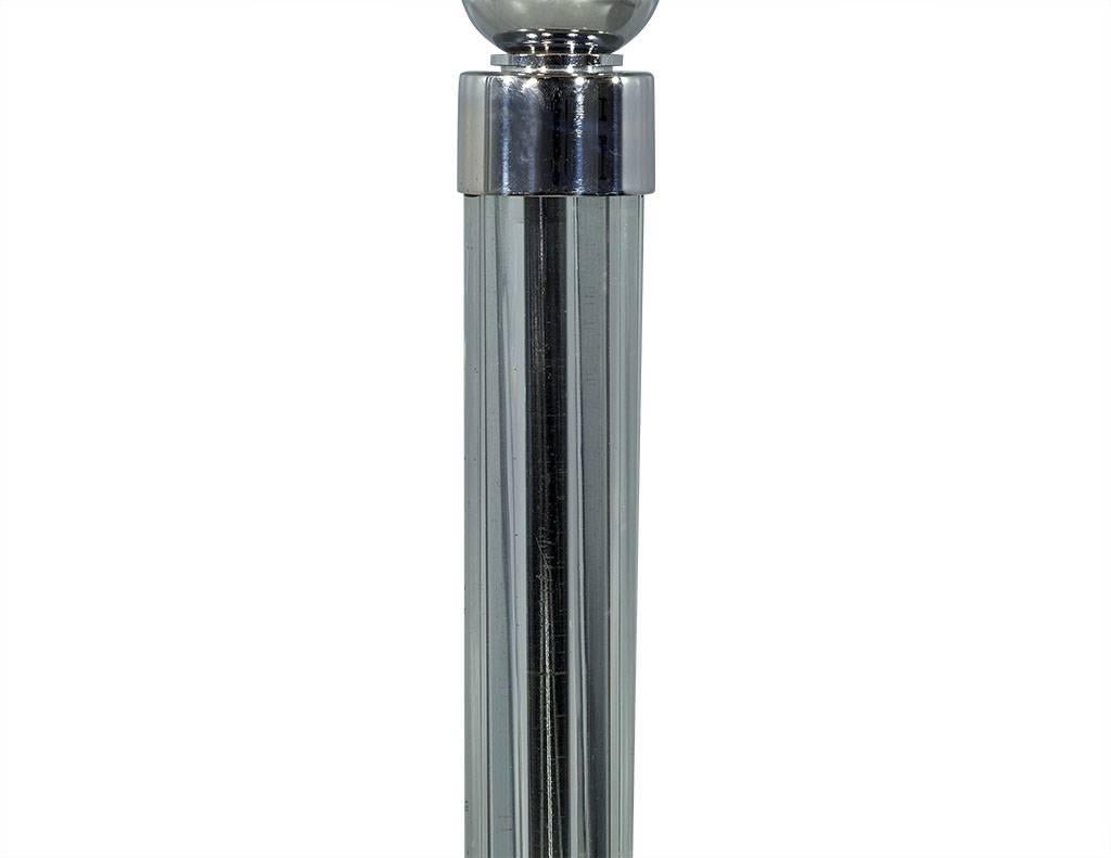 Art Deco Glass Rod Floor Lamp 4