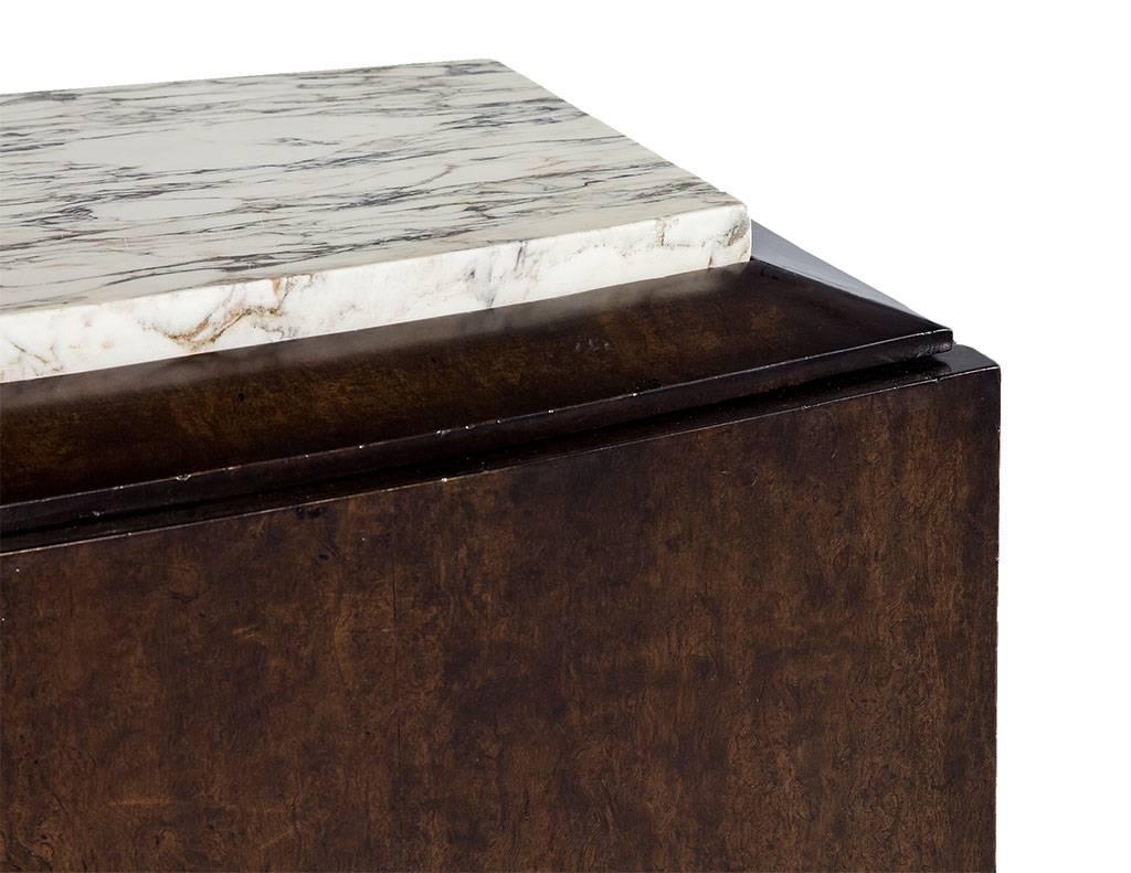 marble topped sideboard
