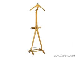 Midcentury Suit Valet on Casters