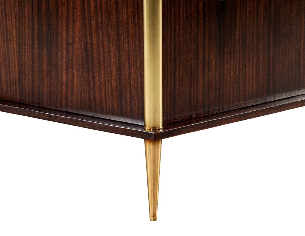 Exceptional Art Deco Bar Cabinet by Jules Leleu, Circa 1940's, France 2
