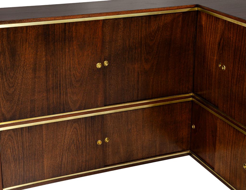 Exceptional Art Deco Bar Cabinet by Jules Leleu, Circa 1940's, France 11
