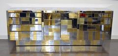 Paul Evans Cityscape Cabinet or Chest of Drawers 1970's