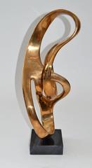 Bill Keating Abstract Bronze Sculpture