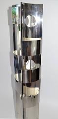 Italian Fabrizio Cocchia and Gianfranco Fini Floor Lamp in Chrome 1970