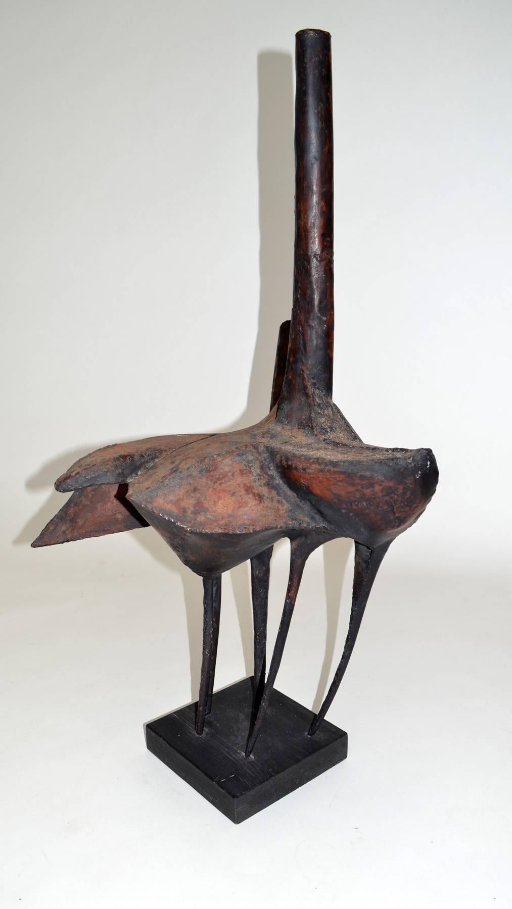 Abstract Brutalist Sculpture Robert Klein Mid-Century Modern (amerikanisch)
