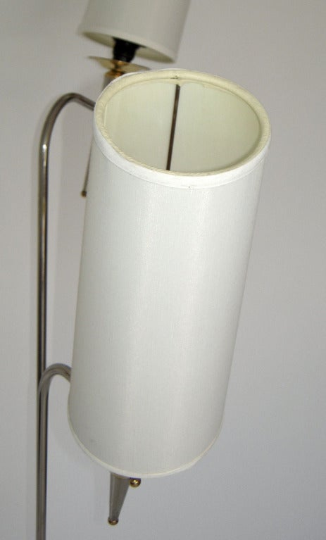 20th Century Three-Arm Floor Lamp Fabulous French Design