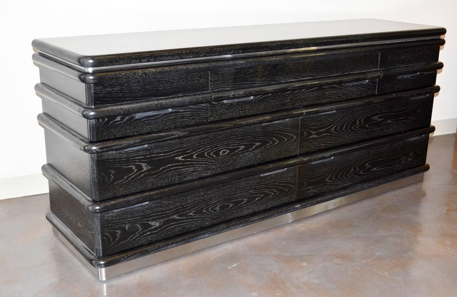 American Ceruse Chest of Drawers or Dresser by Jay Spectre