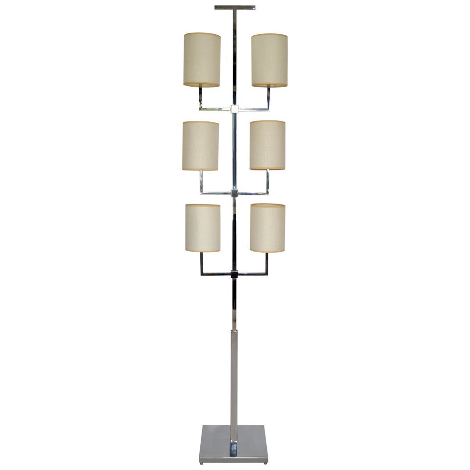 Seltene Stehlampe von Tommi Parzinger, USA, 1960er Jahre