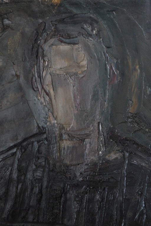 'Portrait of Michael' Oil on Canvas, Denmark, Dated 1939-1940 In Good Condition In Los Angeles, CA