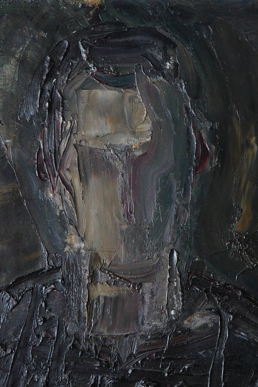 'Portrait of Michael' Oil on Canvas, Denmark, Dated 1939-1940 2
