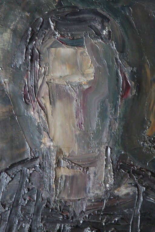 'Portrait of Michael' Oil on Canvas, Denmark, Dated 1939-1940 3
