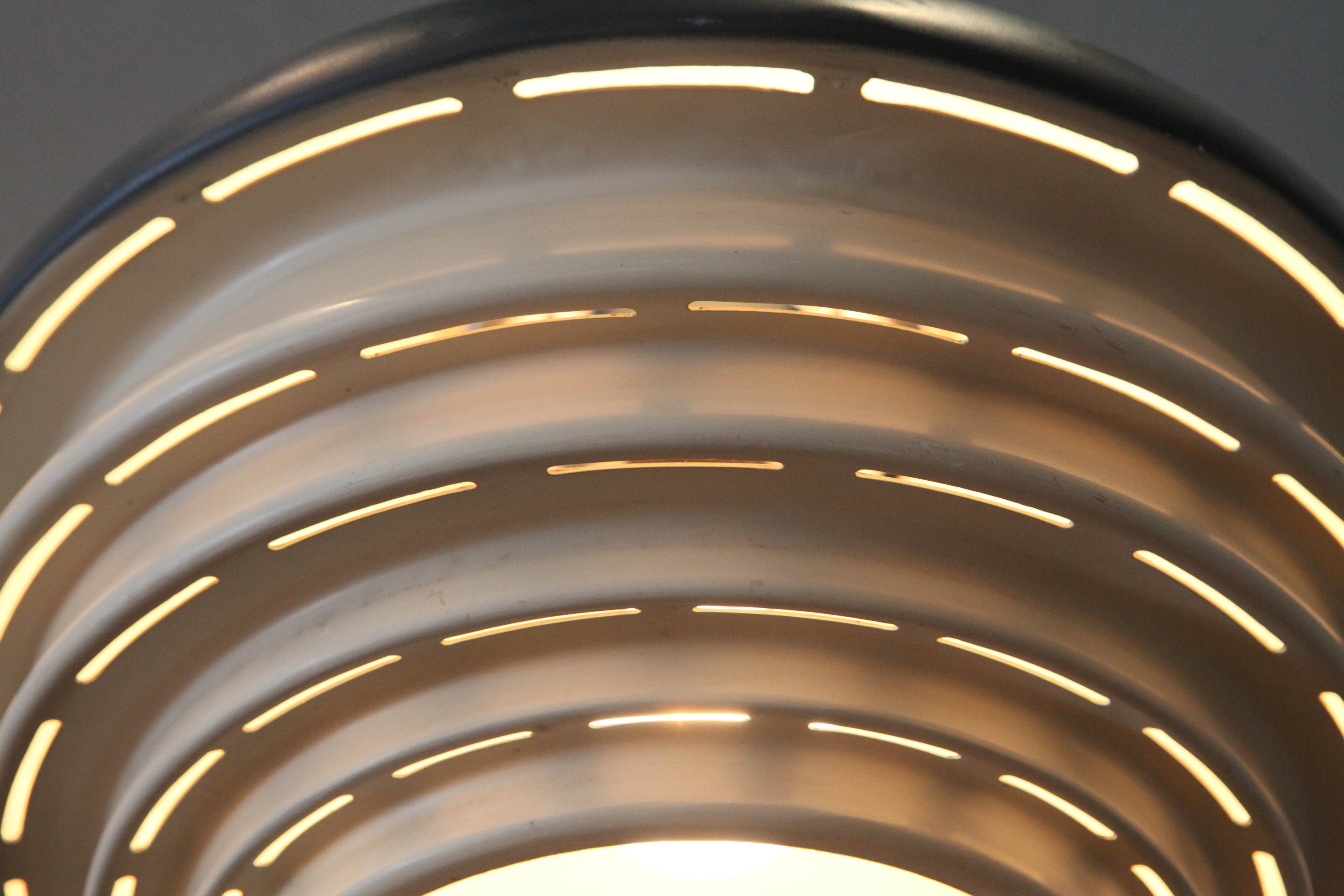 Alvar Aalto A335A Ceiling Pendant , Finland 1950 In Good Condition In Los Angeles, CA