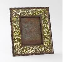 Tiffany Studios New York Bronze "Daisy" Picture Frame