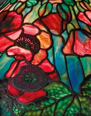 Tiffany Studios New York "Wire Mesh Poppy" Table Lamp