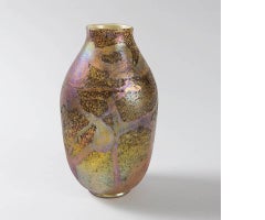 Tiffany Studios New York "Cypriote" Glass Vase