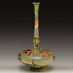 French Art Nouveau Cameo Glass Vase by Daum Nancy