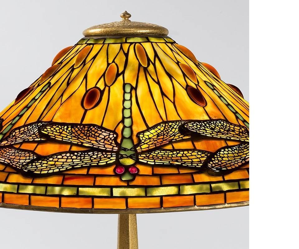 Tiffany Studios "Dragonfly" Table Lamp at 1stdibs