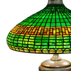 Tiffany Studios New York "Chinese Geometric" Table Lamp
