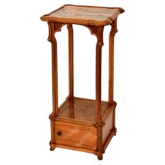 Émile Gallé Poppy Pedestal