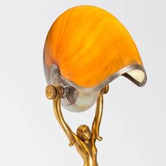 “Nautilus” Tiffany Studios Desk Lamp