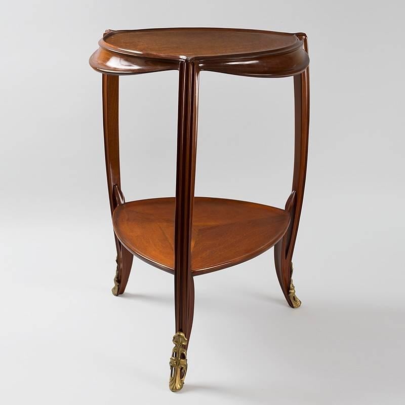 French Art Nouveau Table by Louis Majorelle In Excellent Condition In New York, NY