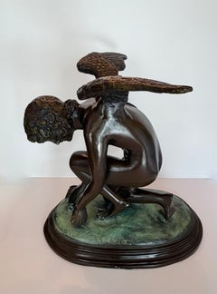 Kneeling Angel After Jean Antoine Injalbert, France, 1870