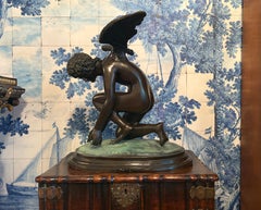 Kneeling Angel After Jean Antoine Injalbert, France, 1870