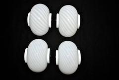 Set of Four  1970's Murano sconces