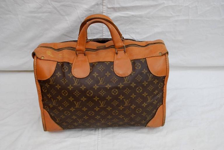 1960s Louis Vuitton Monogram Travel Bag Special Made for Saks Fifth Avenue  at 1stDibs