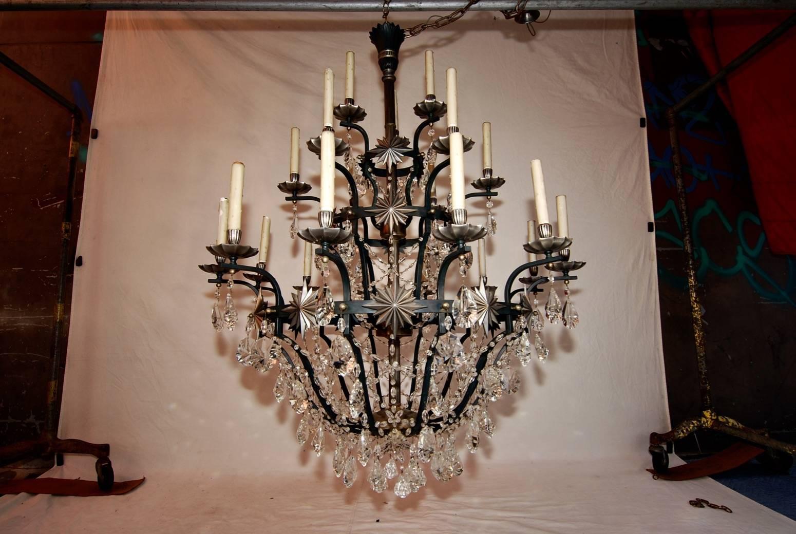 We have over 3000 antique sconces and over 1000 antique lights, if you need a specific pair of sconces or lights use the “Contact Dealer” button to ask us, we might have it in our store
We also have our own line of wrought iron reproduction sconces