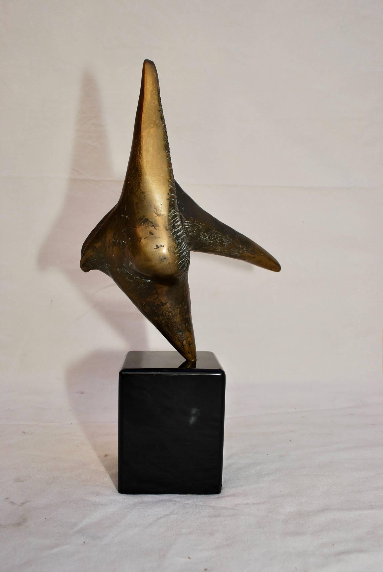Sculpture moderne et sexy en bronze attribuée à Jean Arp Bon état - En vente à Los Angeles, CA
