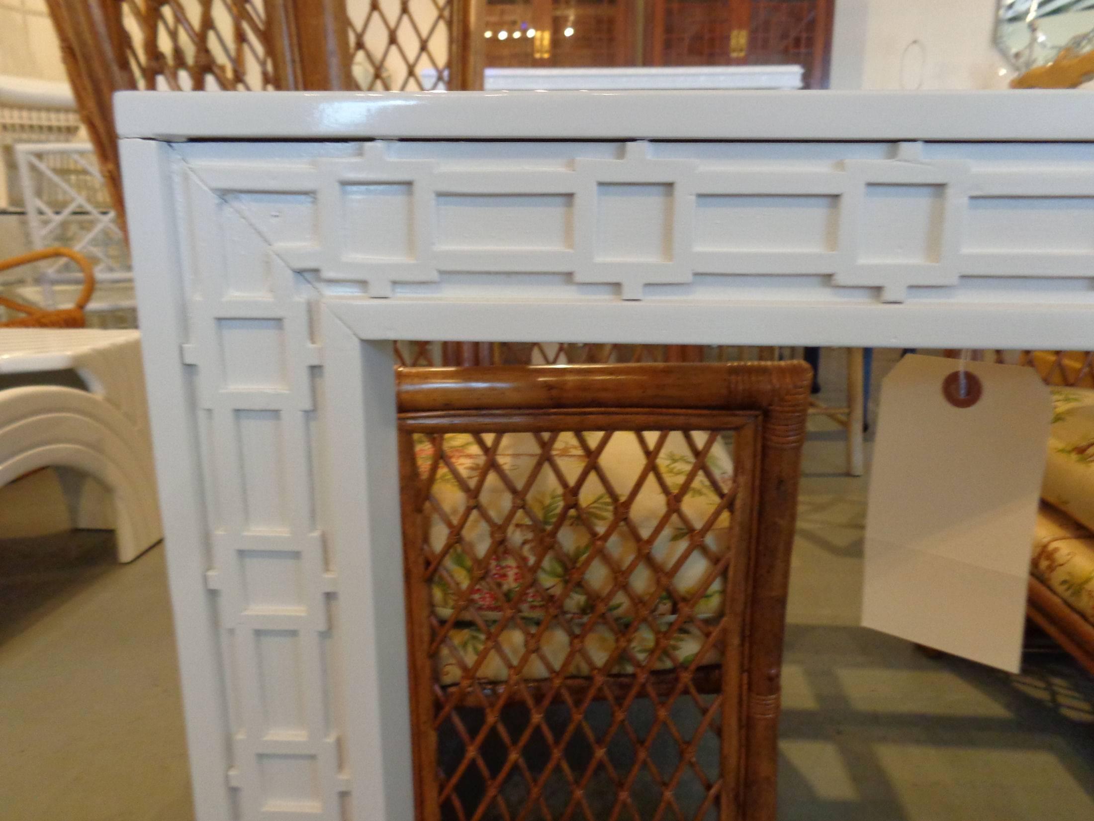 American Fretwork Dining Table For Sale