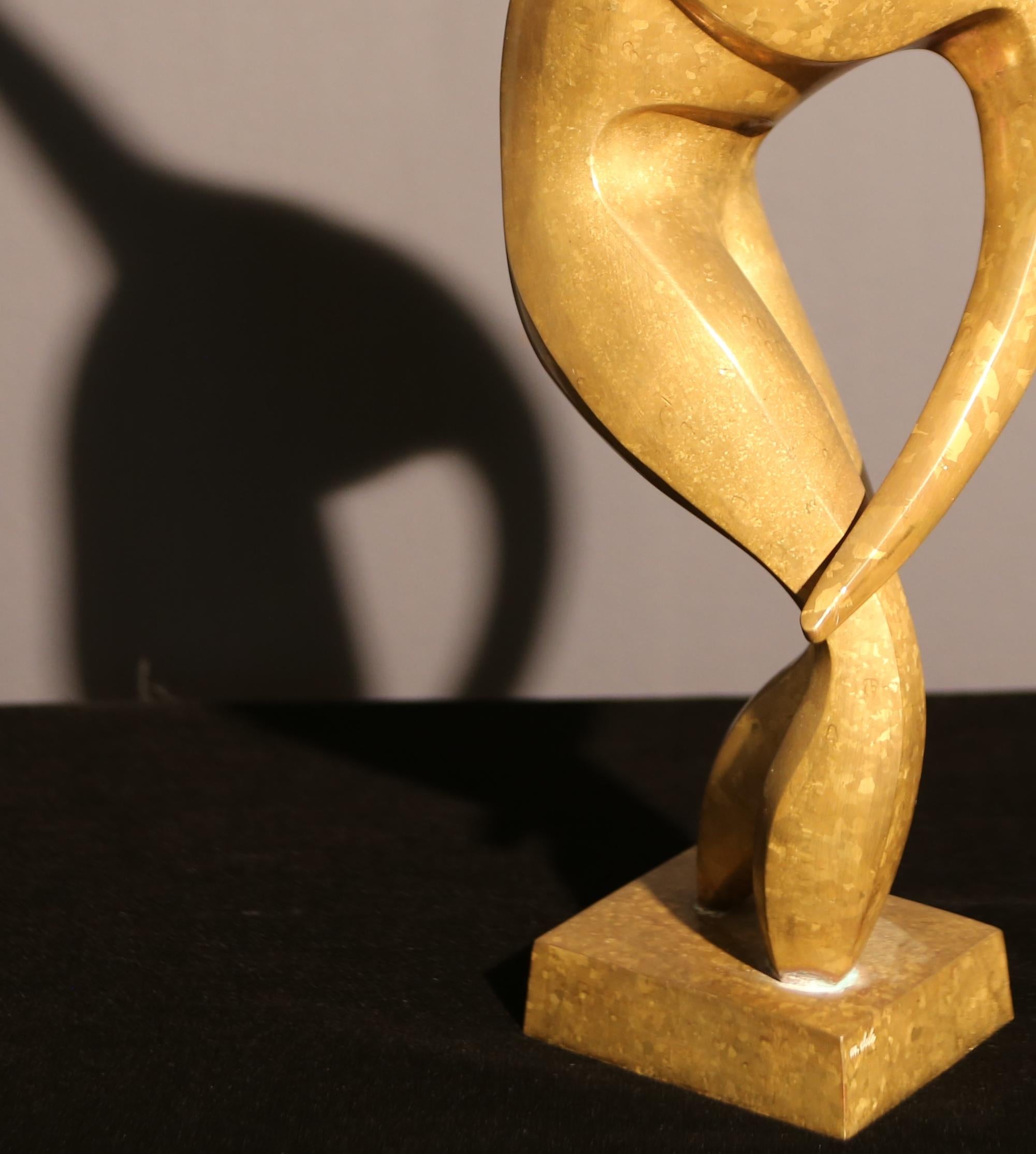 Altro Maxime delo Brass sculpture
