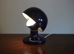 Dark Blue Jucker table lamps by Tobia & Afra Scarpa for Flos, 1960s