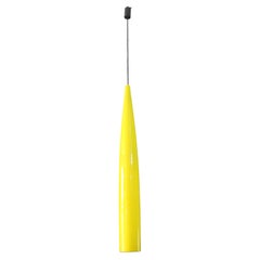 Alessandro Pianon colored glass pendant lamp, produced by Vistosi in the 1960s.