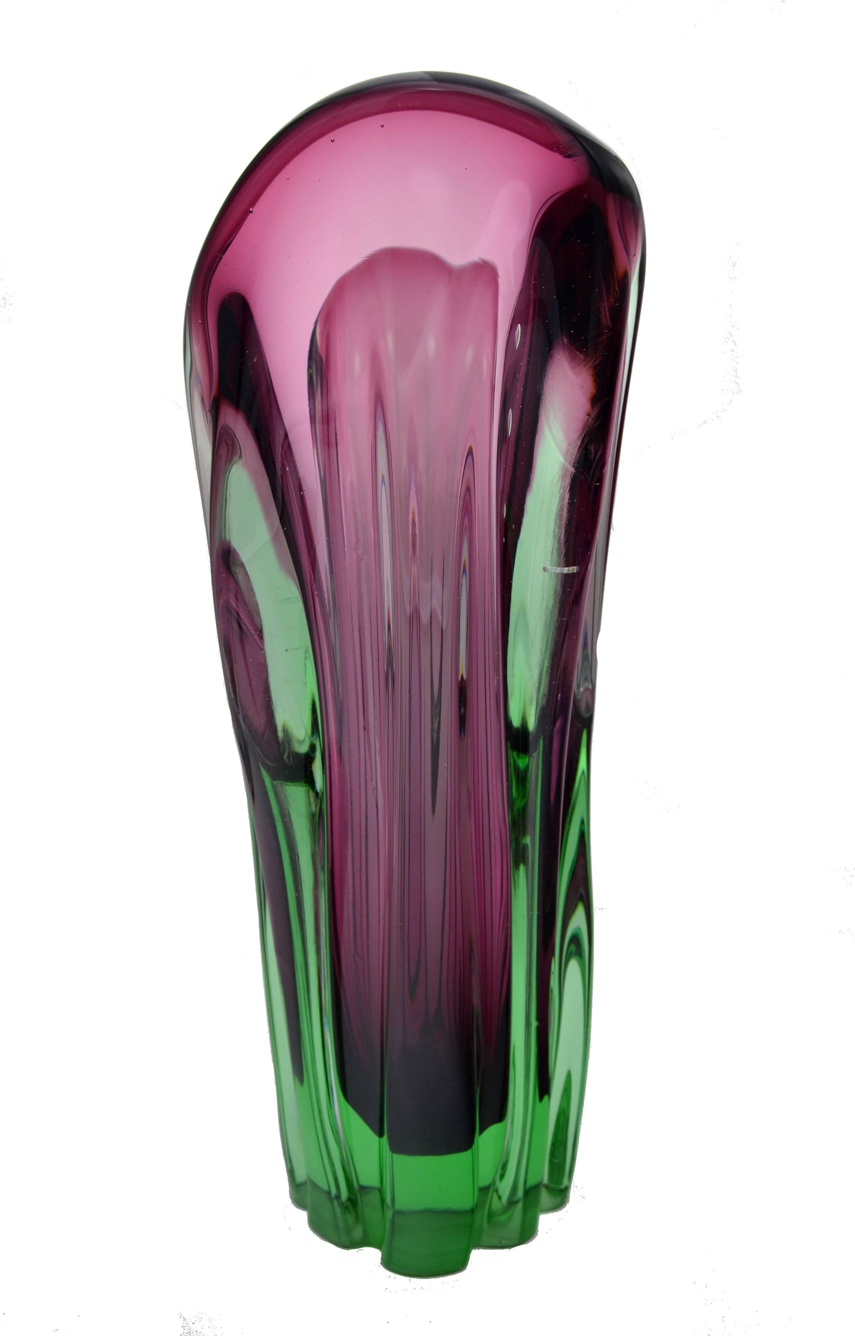 Modern Huge Murano Glass Vase