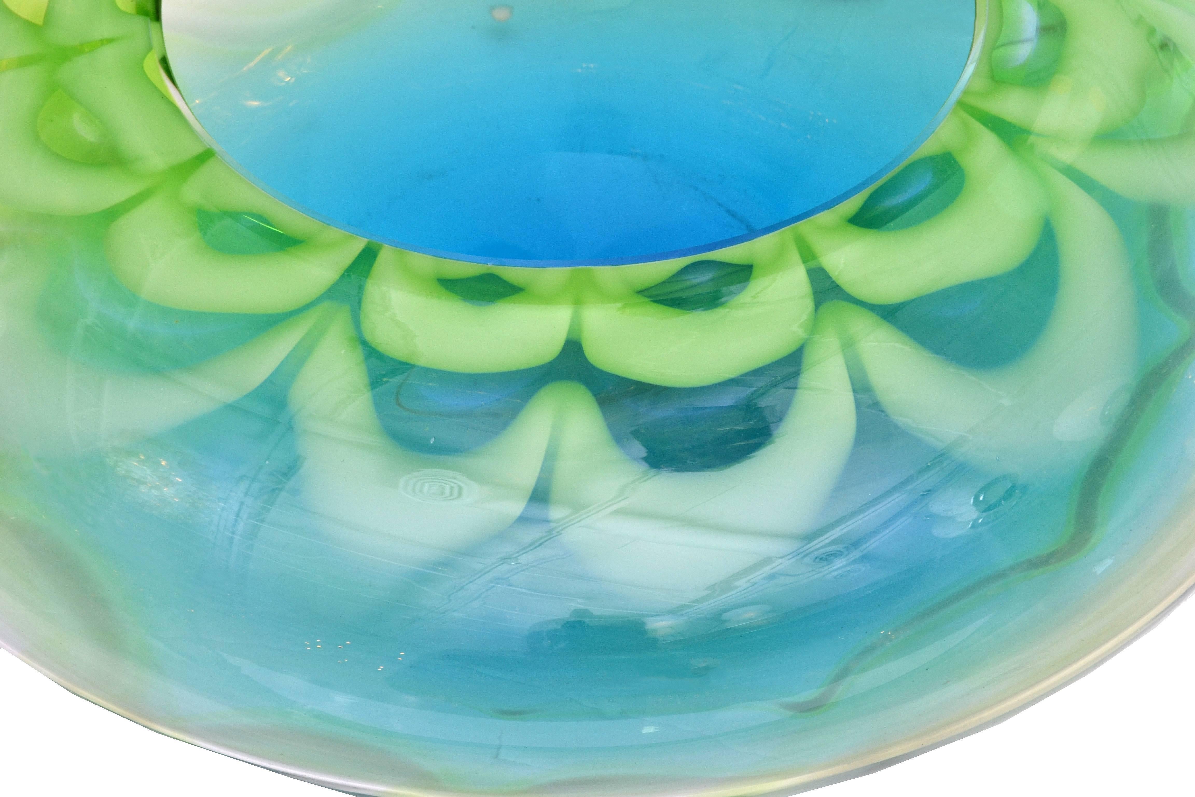 crystal glass bowl