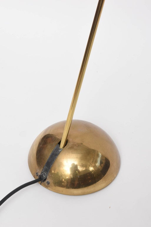 Small Brass Floor Lamp 2