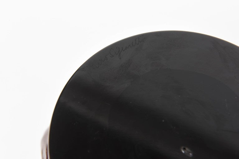Vase italien en verre d'art massif de Pino Signoretto en vente 4