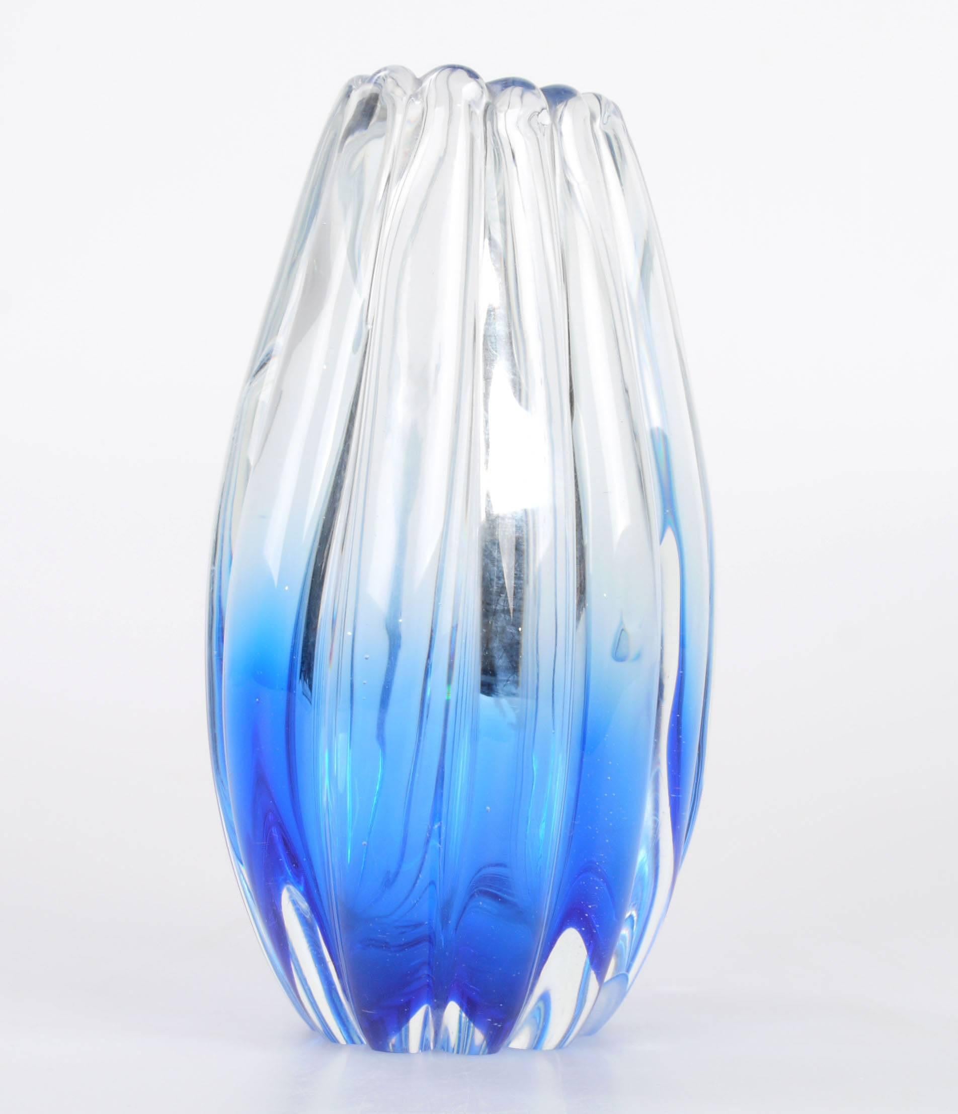 Original Barovier & Toso Handblown Murano Glass Vase 4