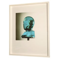 Œuvre « Blue Head » de 2010 – Photographie d'art de Dudley Reed