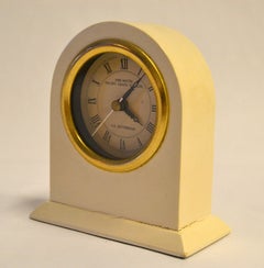 1995 Beige Desk Table Clock South Pacific Grand Voyage S.S. Rotterdam Classic