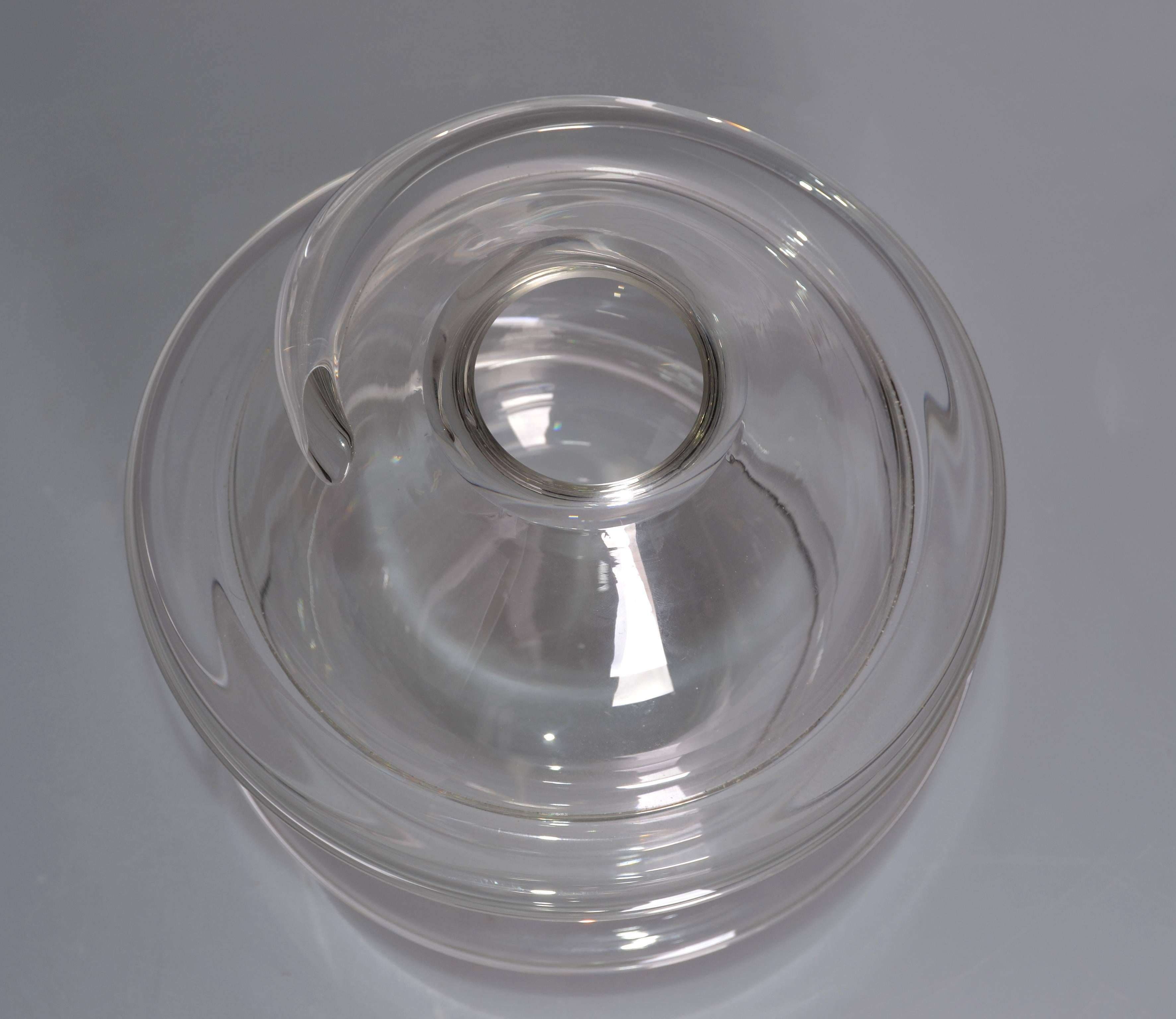 Mid-Century Modern Vase en verre d'art Rosenthal Studio Linie, Allemagne, mi-siècle moderne en vente