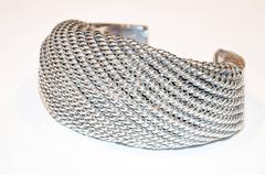 Akha Tribe Coiled Silver Cuff