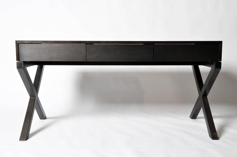 Partner S Desk Modern Industry For At 1stdibs Desk Modern Industry For At 1stdibs