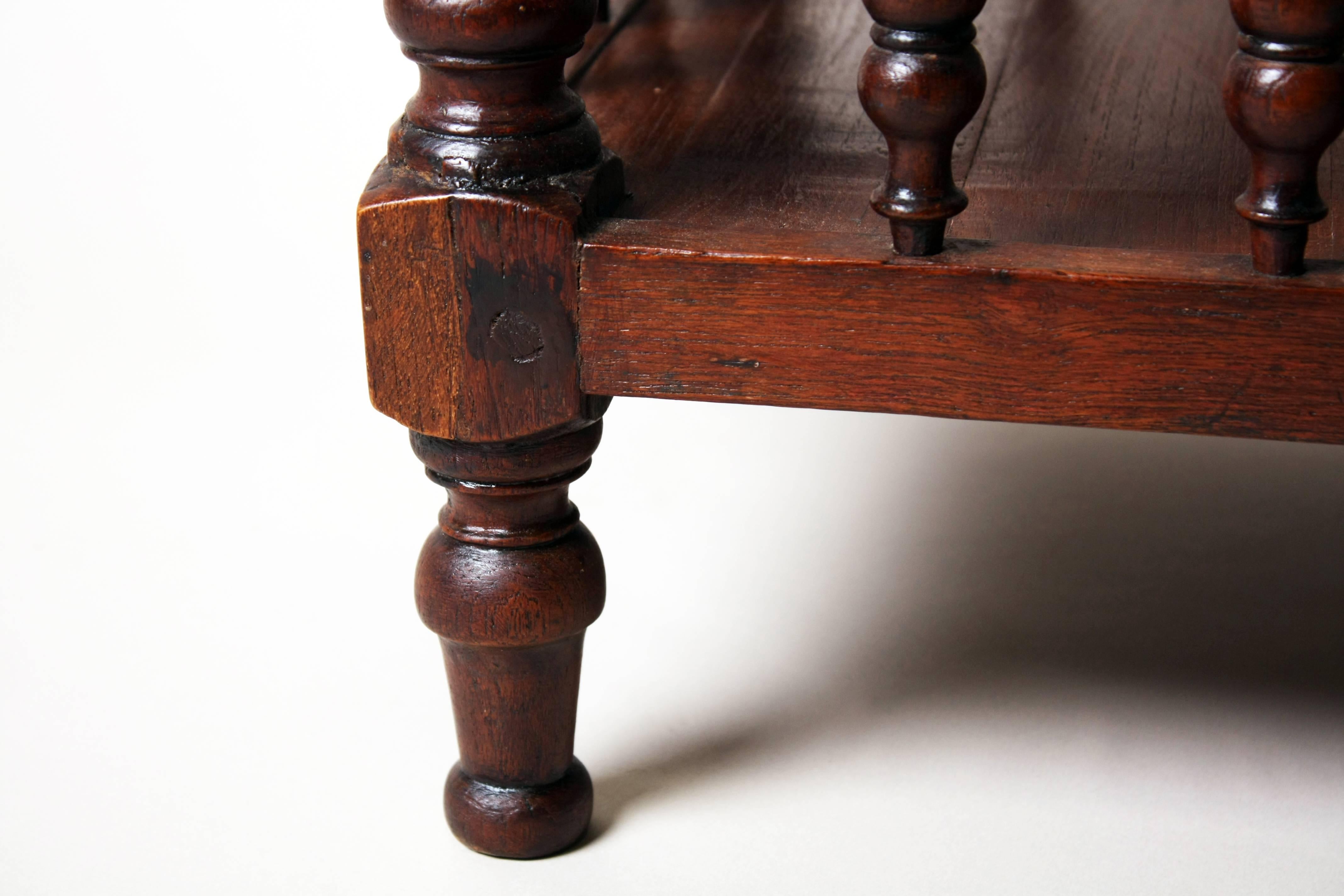 British Colonial Two-Tiered Occasional Table 1